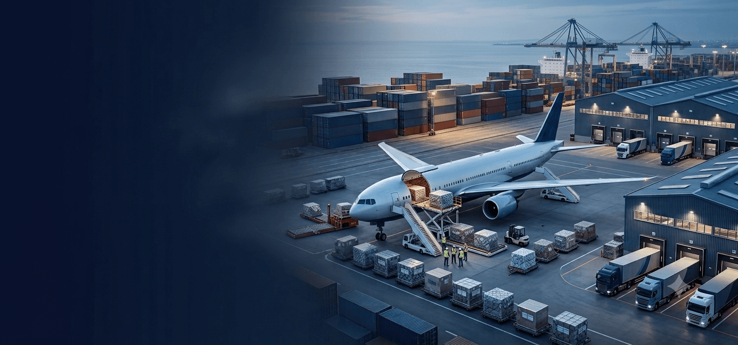 FlyShipEX logistics operations