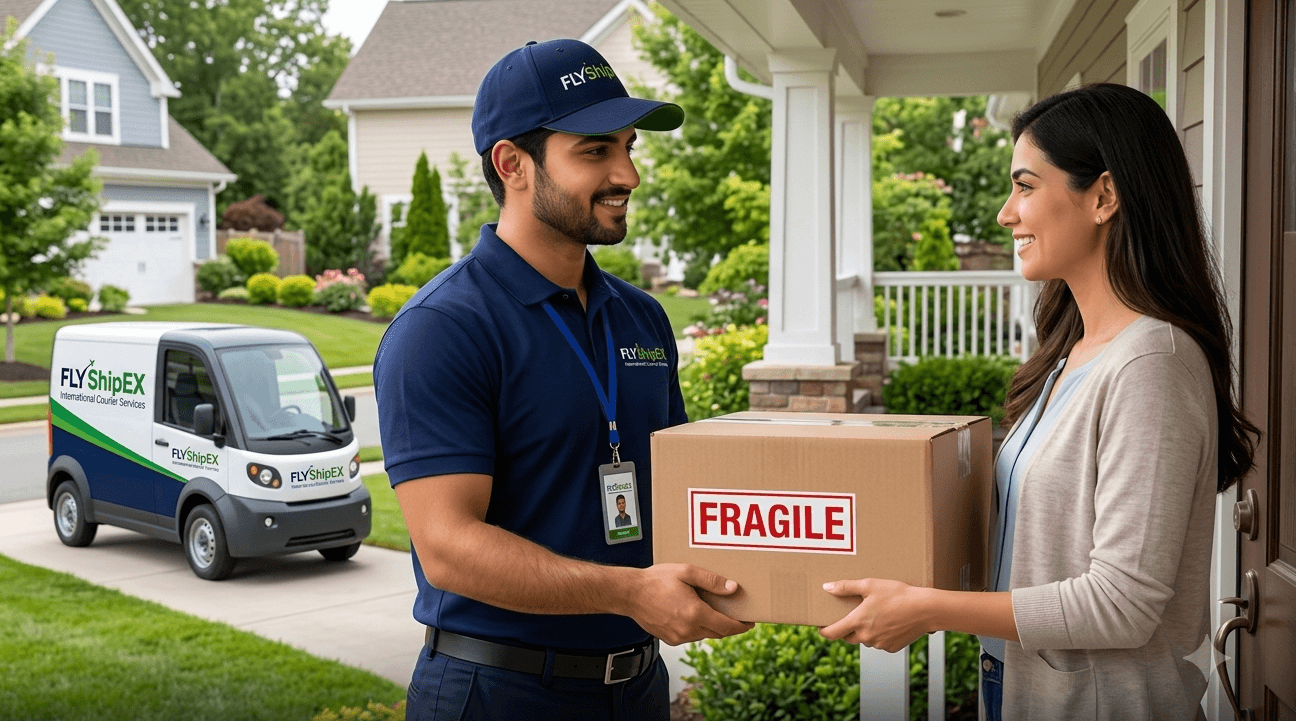 Door-to-Door Delivery service by FlyShipEX