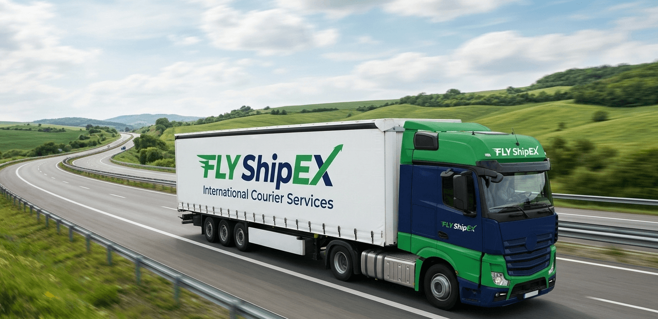 Road Freight service by FlyShipEX